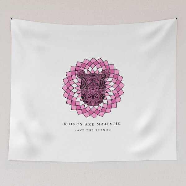 Item preview, Rhinos Are Majestic Save The Rhinos designed and sold by Johan Liebert.