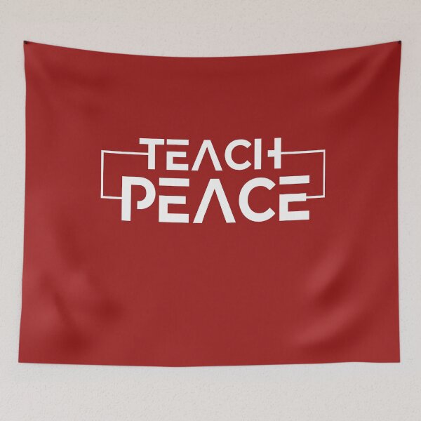 Item preview, Teach Peace designed and sold by PrintBrint.