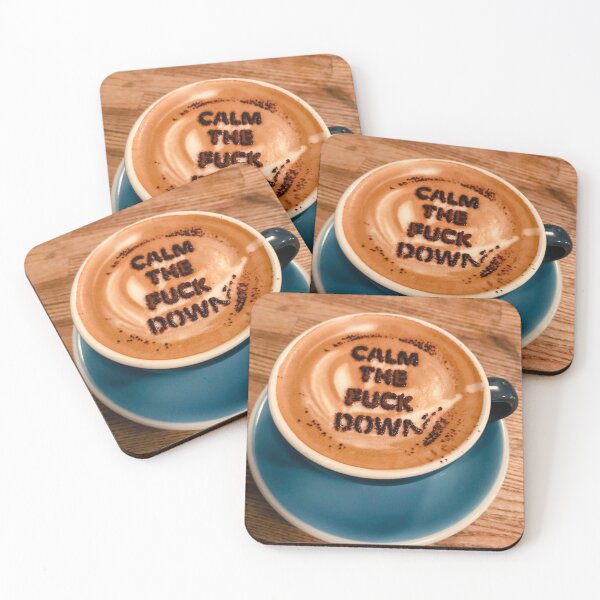 Item preview, Calm The Fuck Down Coffee Mug designed and sold by tryin2brelevant.