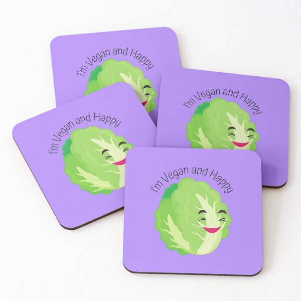 Item preview, I'm Vegan and Happy designed and sold by Checivinicius.