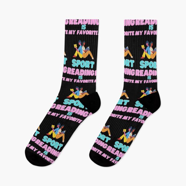 Item preview,  Reading is my favorite sport fun qoute designed and sold by ChezNoz.