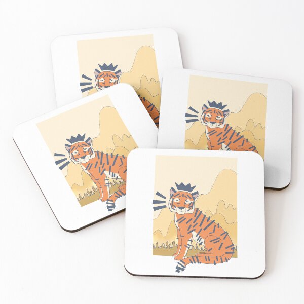 Item preview, King of the Jungle Tiger Artwork designed and sold by bassoongirl123.