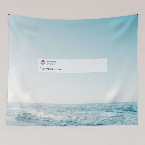 Item preview, Your Mom Is A Hoe Tweet Ocean Beach designed and sold by tryin2brelevant.