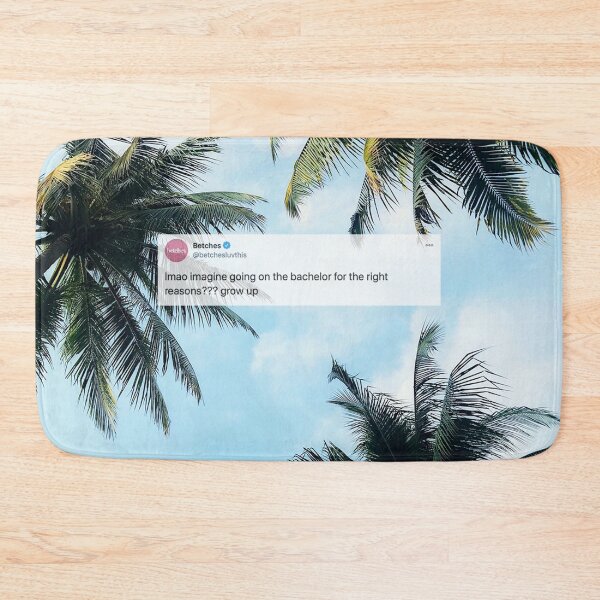 Item preview, Bachelor Tweet Palm Trees designed and sold by tryin2brelevant.