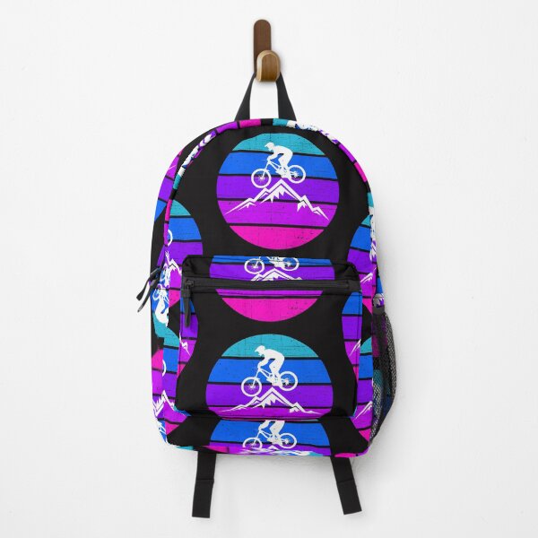 Item preview, Vintage Retro Sunset 80's Neon Mountain Biking designed and sold by Drnksuzys.