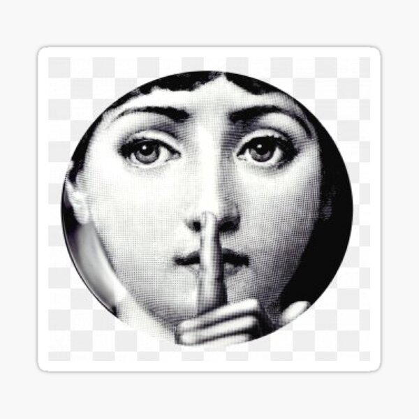 Das Fornasetti-Flüstern Sticker