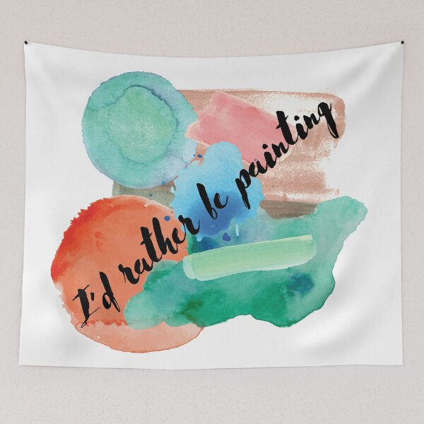 Item preview, I’d Rather Be Painting designed and sold by Fhfarms.