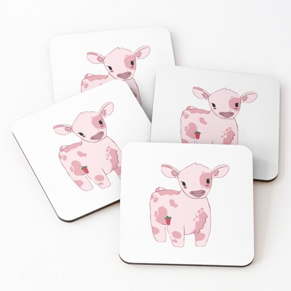 Aperçu de l'œuvre Vache fraise créée et vendue par babygcreative.