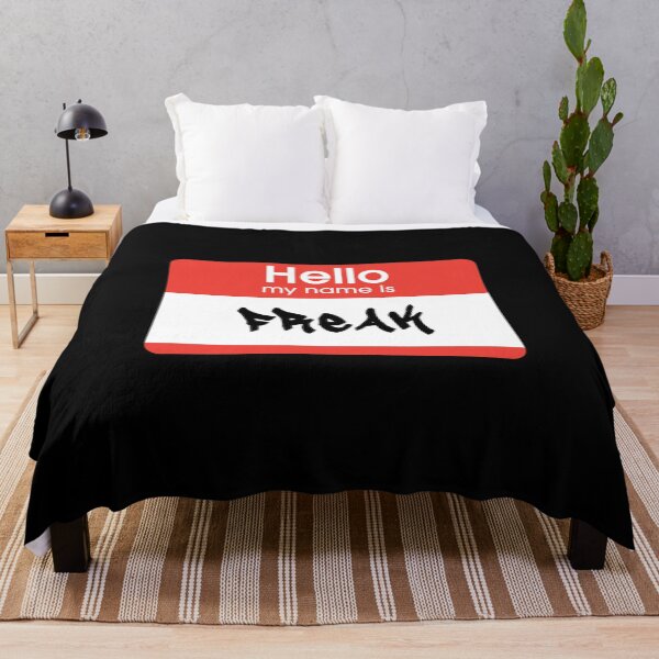 Item preview, Hello My Name Is Freak Label designed and sold by everything4eva.