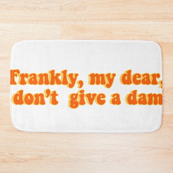 Item preview, Frankly, My Dear, I Don't Give A Damn Casablanca Movie Quote designed and sold by tryin2brelevant.