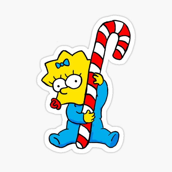 Bart sad Sticker by Loony80