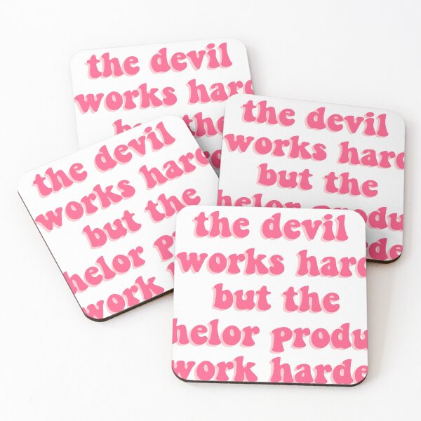 Item preview, The Devil Works Hard But The Bachelor Producers Work Harder designed and sold by tryin2brelevant.