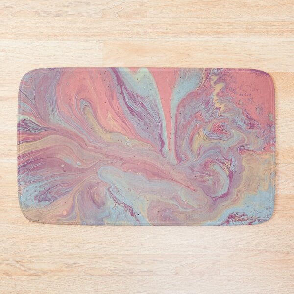 Item preview, Blue and pink tumblr paint texture marble designed and sold by BlankaDesigns.