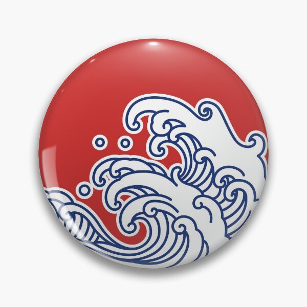 Item preview, Japanese Wave I The Great Wave off Kanagawa Inspired  designed and sold by Mini Tofu Shop.