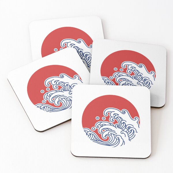 Item preview, Japanese Wave I The Great Wave off Kanagawa Inspired  designed and sold by Mini Tofu Shop.
