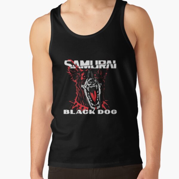 "cyberpunk black dog samurai" Tank Top by beevense Redbubble