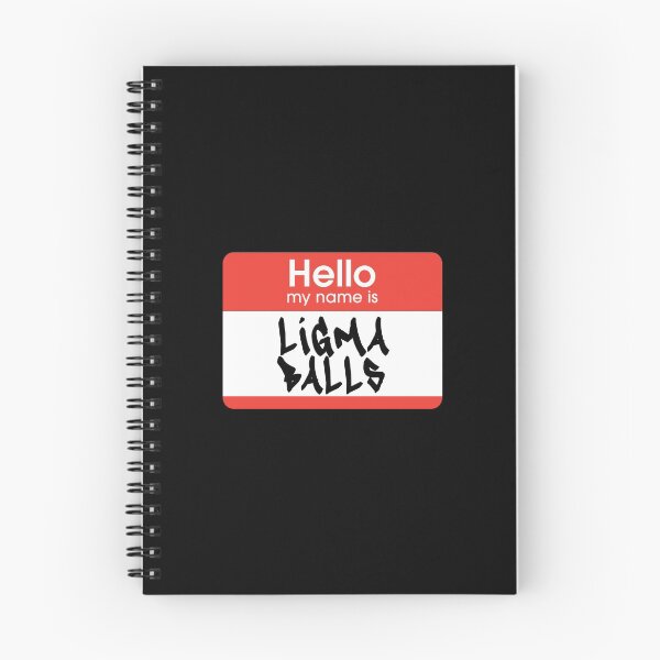 Item preview, Hello My Name Is Ligma Balls Label  designed and sold by everything4eva.
