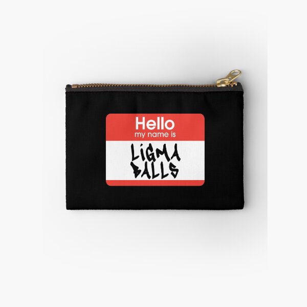 Item preview, Hello My Name Is Ligma Balls Label  designed and sold by everything4eva.