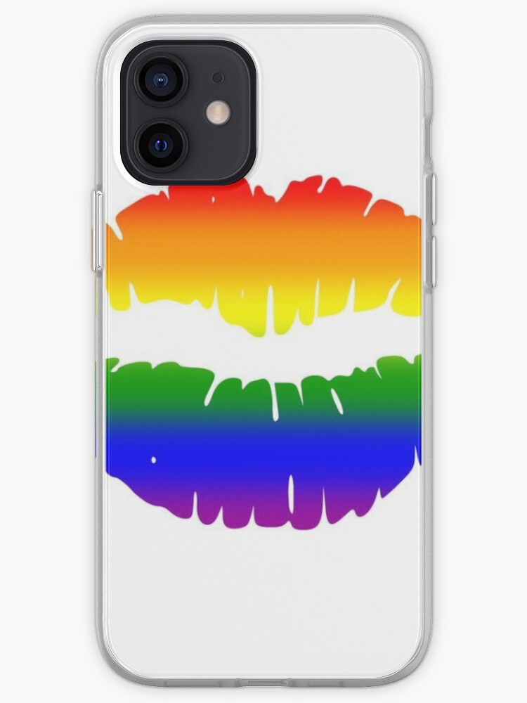 Rainbow Flag Png Lips Png Red Lips Png White Flag Png Rainbow Png Transparent Background Flag Pole Png Iphone Case Cover By Sdem85 Redbubble