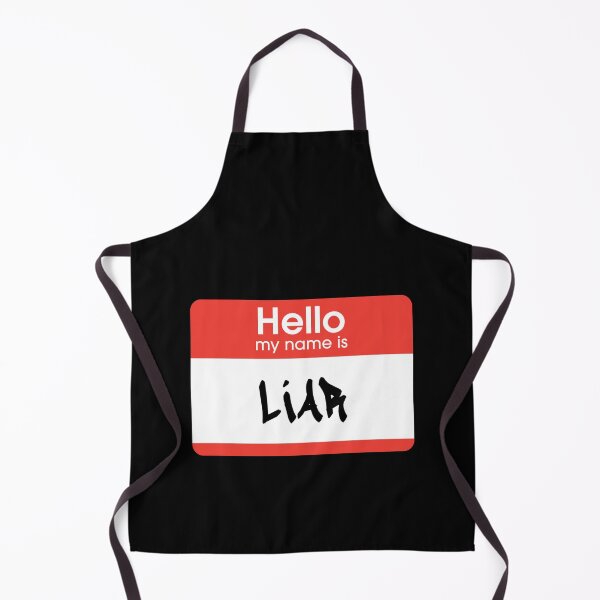 Item preview, Hello My Name Is Liar Label designed and sold by everything4eva.