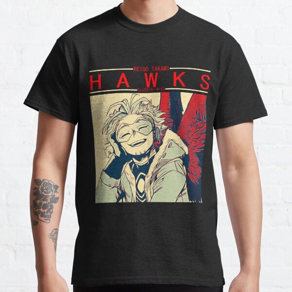 Unisex Hawks T-Shirt Keigo Takami BNHA MHA My Hero Academia Boku