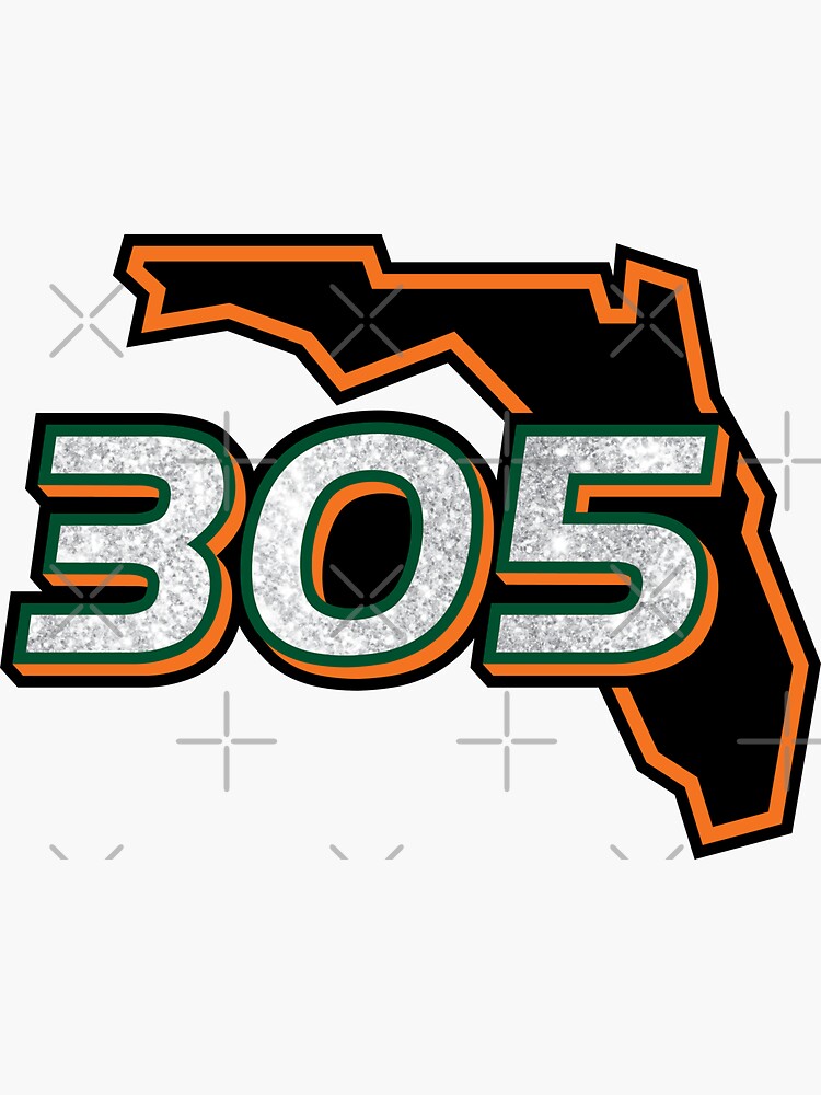 305 PRIDE - Miami Dolphins - Sticker