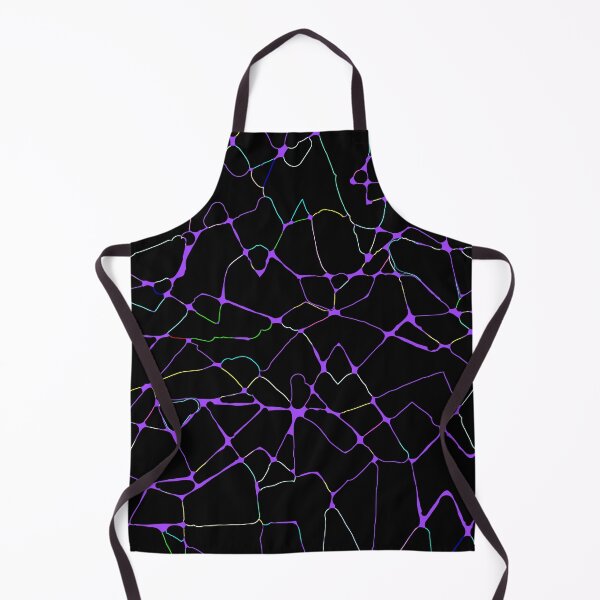 Item preview, Glow Lines 2 - Bright Colors on Black designed and sold by Whoopsidoodle.