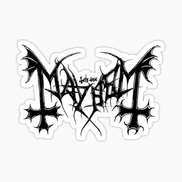 Mayhem Sticker