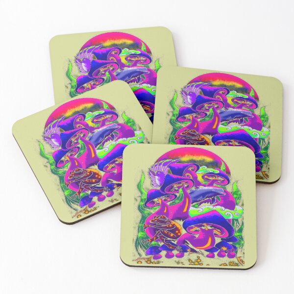 Item preview, Psychadelic LSD Magic Mushroom designed and sold by HungDesigner.