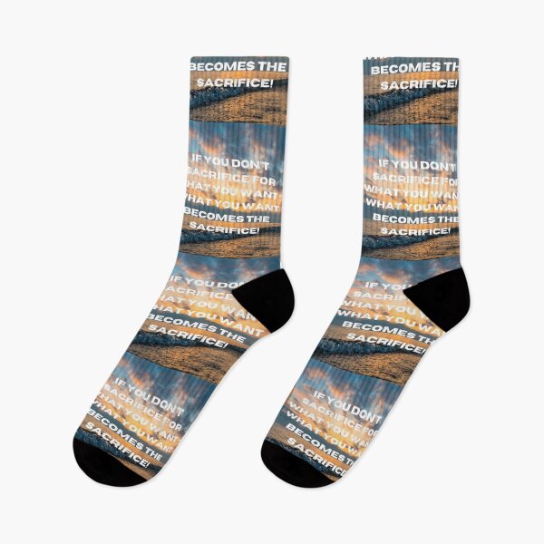 Item preview, If You Don't Sacrifice Motivation Nature Inspired Design designed and sold by TheHappyK.