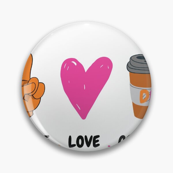 Item preview, Dunkie Junkie T-Shirt - Peace love coffee for coffee lover, Funny dunkin donuts for caffeine addicted designed and sold by abdouDrzr.