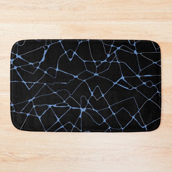 Item preview, Glow Lines in Blue on Black designed and sold by Whoopsidoodle.