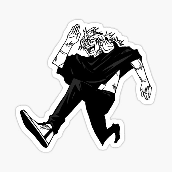 Jujutsu Kaisen Travel Sticker 3 (22) Mahito