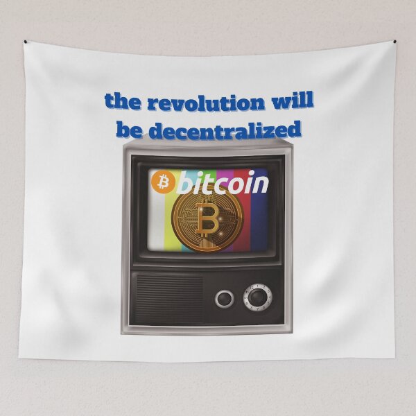 Item preview, Bitcoin: The Revolution Will Be Decentralized designed and sold by WinningUniverse.