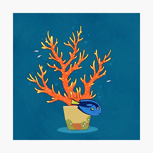 Item preview, Potted Coral designed and sold by Tami Wicinas.