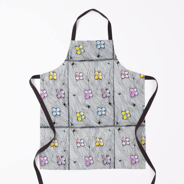 Item preview, Flower pattern - hand drawn inked pens & watercolors pattern - giftcard duvet, covers, comforters, prints canvas and blankets duvet designed and sold by SpiralStairShop.