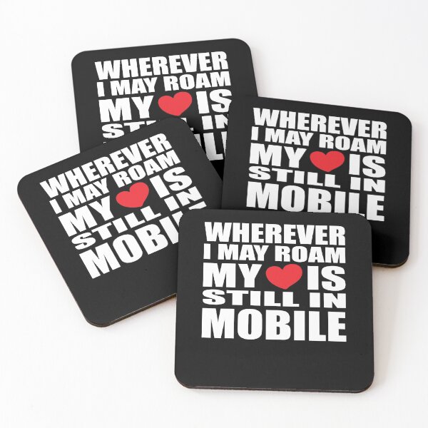 Item preview, My home and heart is in Mobile designed and sold by RoguePixel.