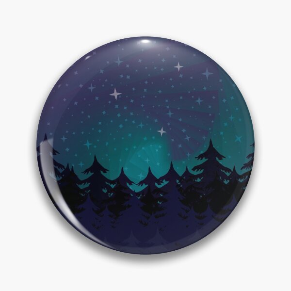 Item preview, Starry Night Forest Bubble designed and sold by K8sDesigns.