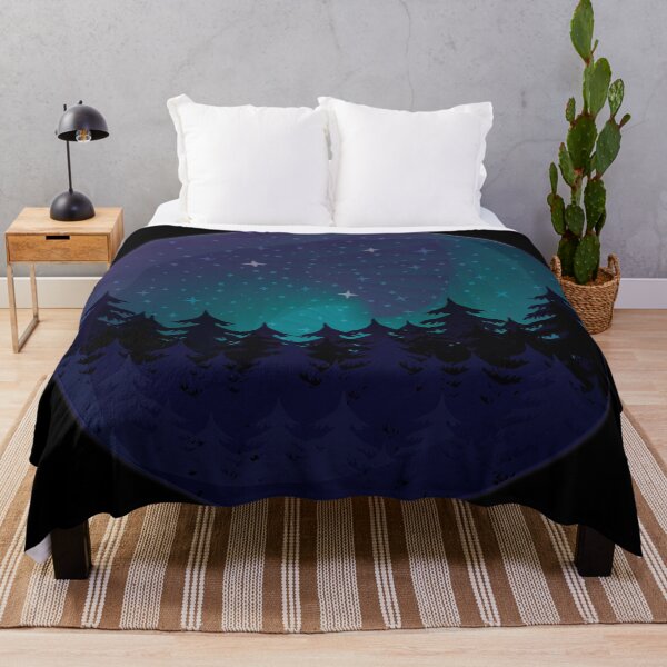 Item preview, Starry Night Forest Bubble designed and sold by K8sDesigns.