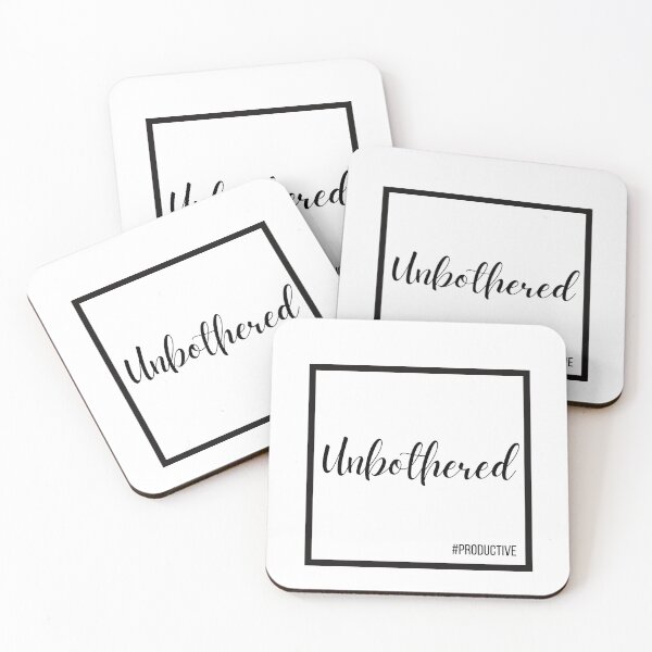 Item preview, Unbothered, Hashtag Productive designed and sold by OnPurposeMarket.