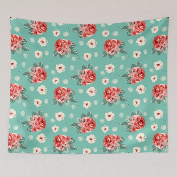 Item preview, Roses Vintage Pattern  designed and sold by cbycarolinam.