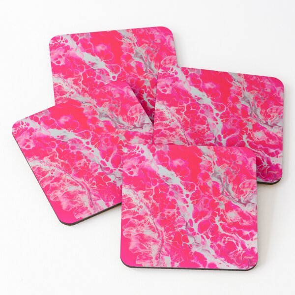 Item preview, Neon Pink Abstract Art designed and sold by Michelle Weaver.
