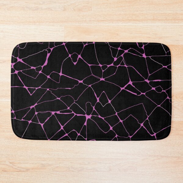 Item preview, Glow Lines in Pink on Black designed and sold by Whoopsidoodle.
