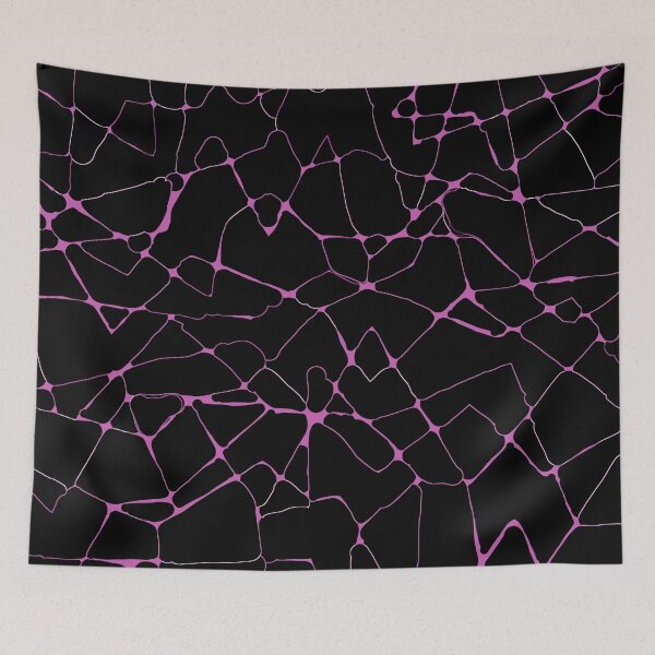 Item preview, Glow Lines in Pink on Black designed and sold by Whoopsidoodle.