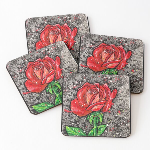 Item preview, Splattered Rose designed and sold by JPDiCarloArt.