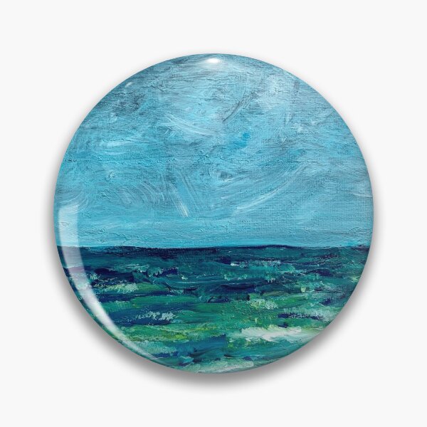 Item preview, Ocean Beach Sand Water Abstract Acrylic Painterly Style Artwork designed and sold by studioroya.