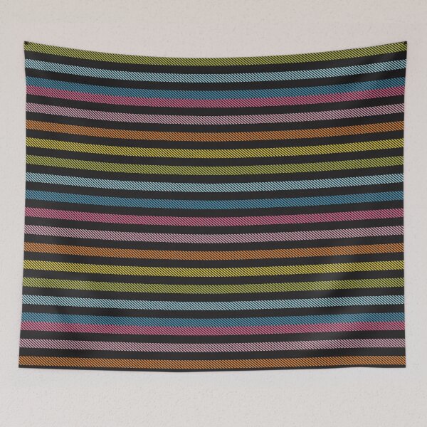 Item preview, Pretty Rainbow Striped Multicolor Stripes designed and sold by GDCdesigns.