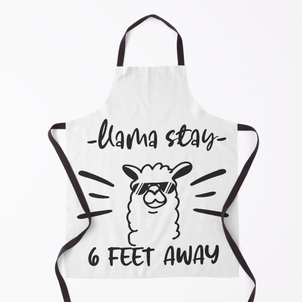 Item preview, Llama Stay 6 Feet Away designed and sold by Phorase.