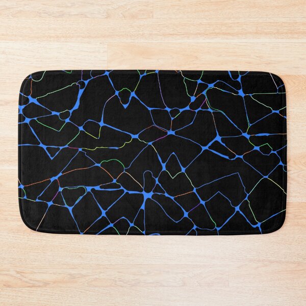 Item preview, Glow Lines - Bright Colors on Black designed and sold by Whoopsidoodle.