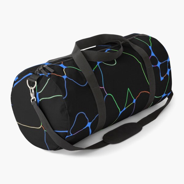 Item preview, Glow Lines - Bright Colors on Black designed and sold by Whoopsidoodle.
